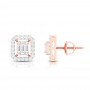 Logy In Rays Diamond Earrings