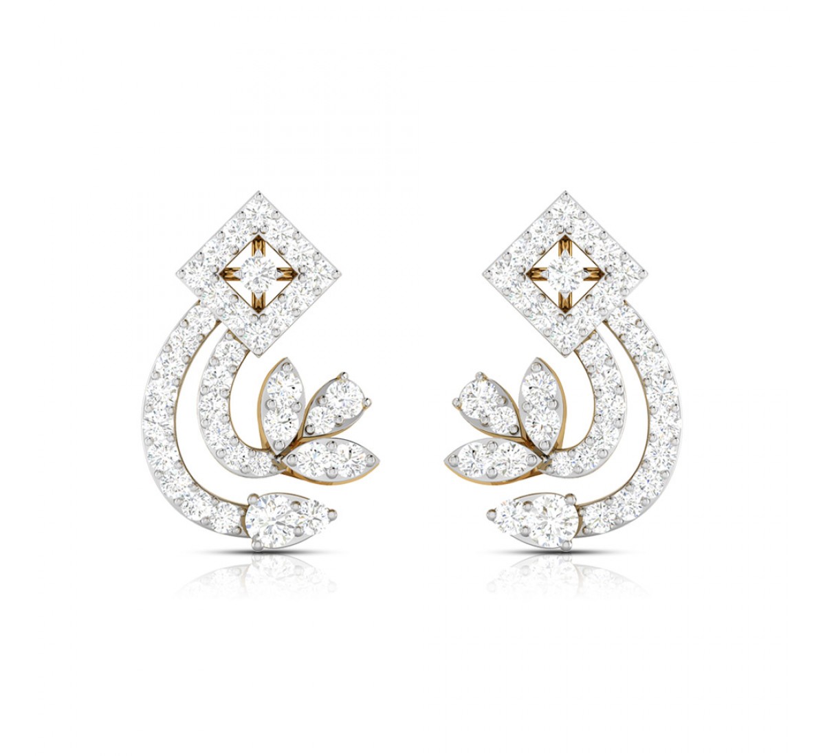 Wing Diamond Studs