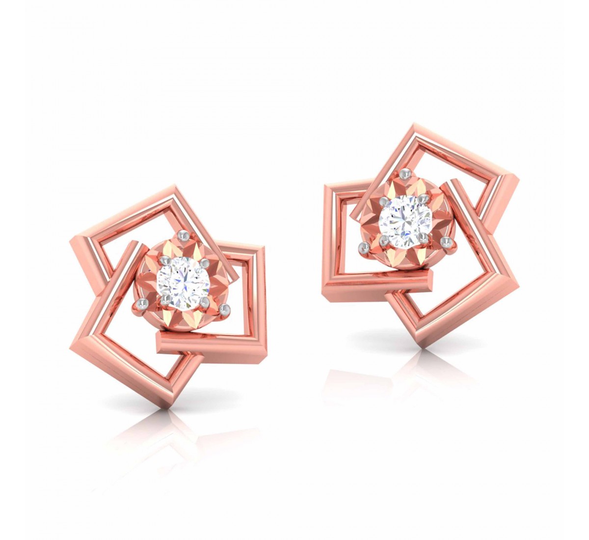 Erin Cubic Diamond Earrings