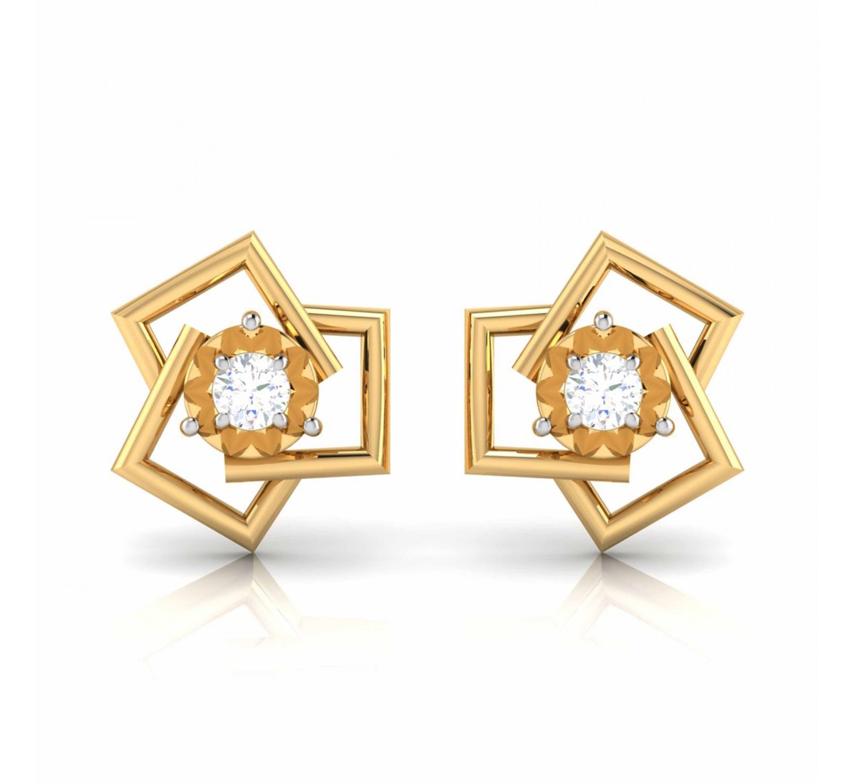 Erin Cubic Diamond Earrings