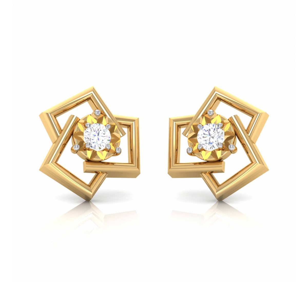 Erin Cubic Diamond Earrings