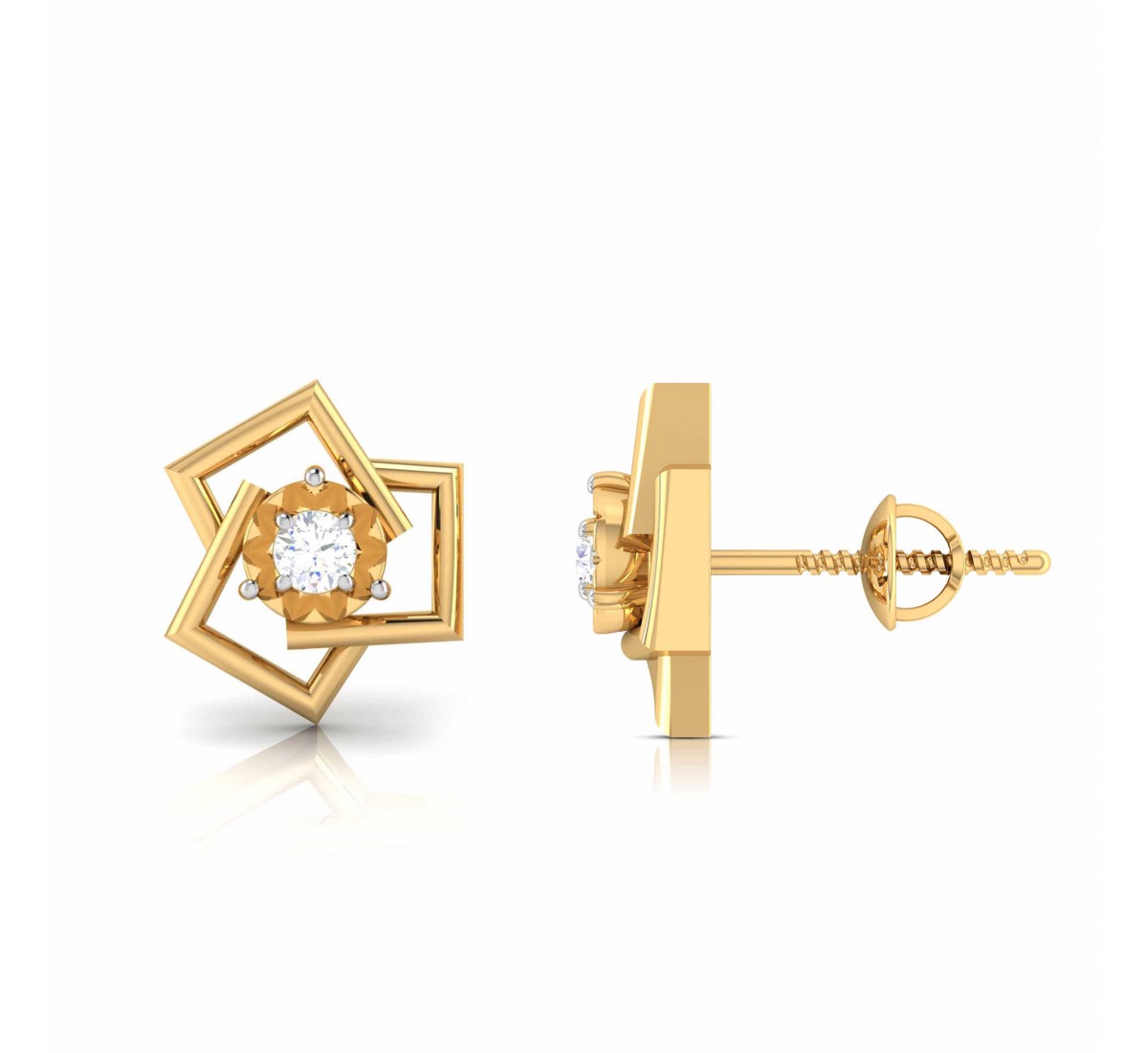 Erin Cubic Diamond Earrings