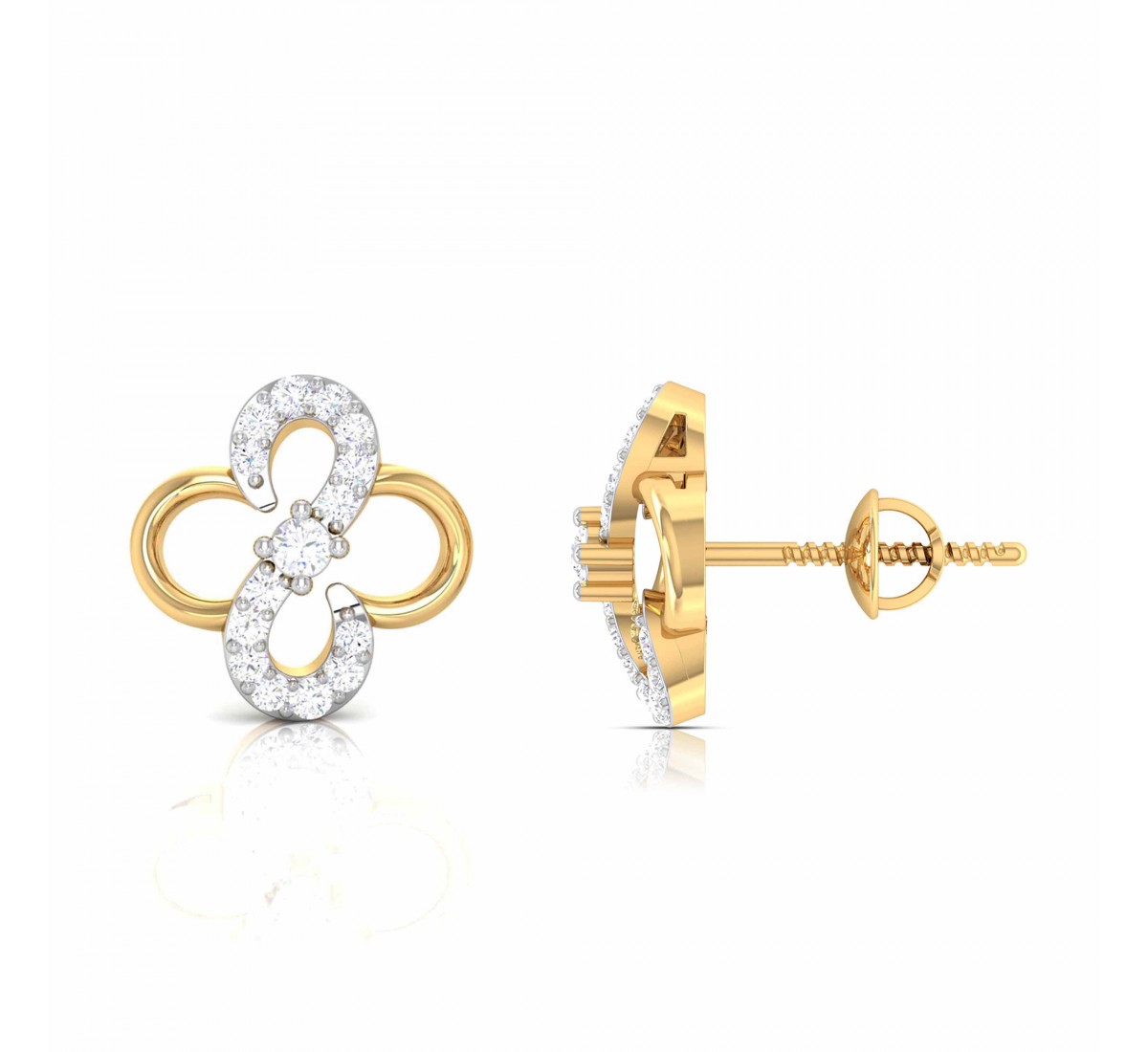 Mridini Stud Diamond Earrings