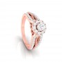 Aviva Swirling Diamond Ring