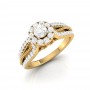 Aviva Swirling Diamond Ring