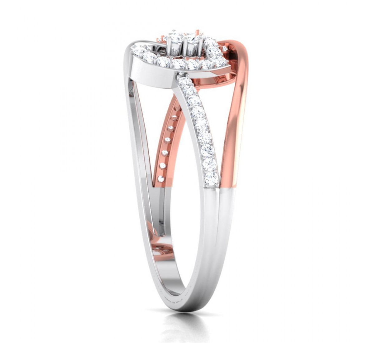 Fragile Love Diamond Ring