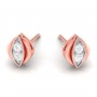 Halo Looped Diamond Earrings