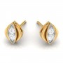 Halo Looped Diamond Earrings