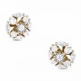 Noa Pixel Diamond Earrings