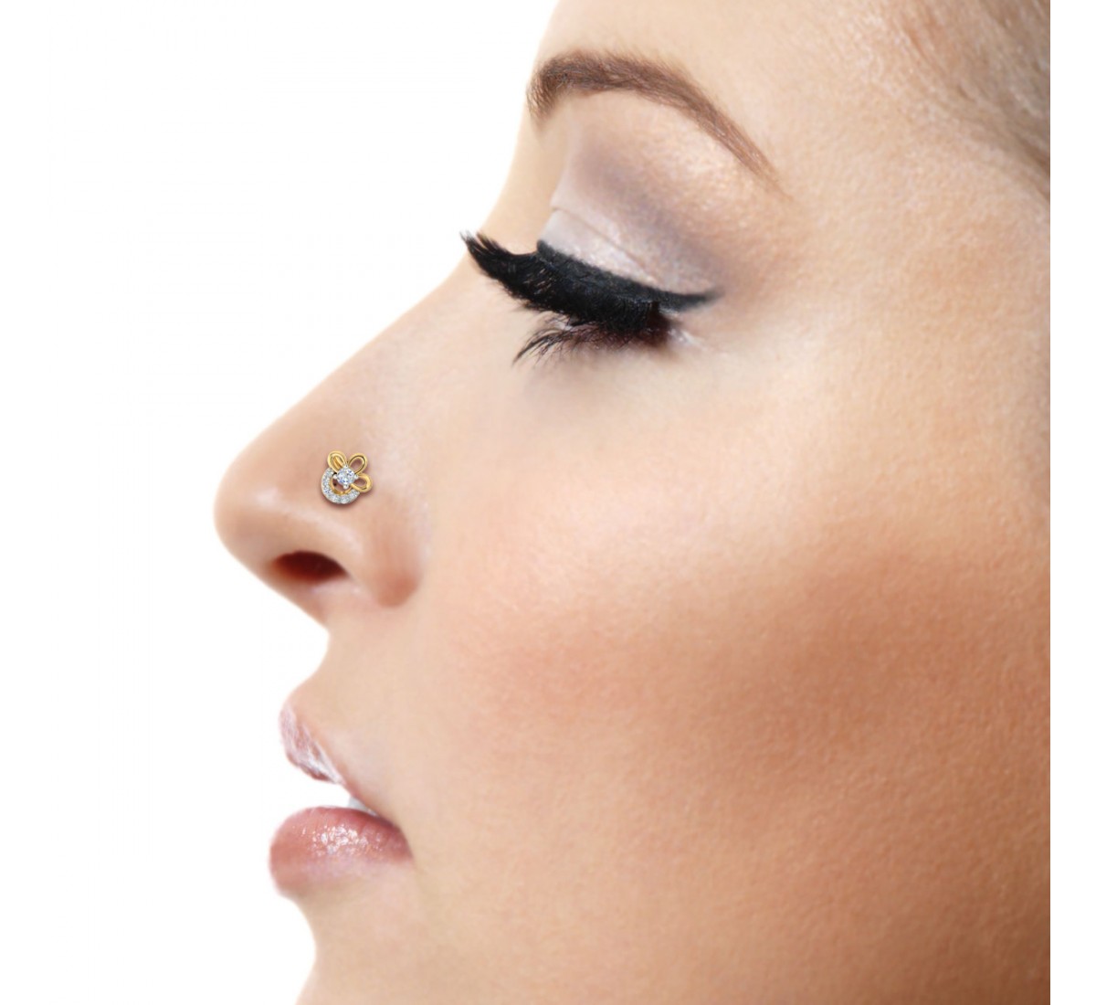 Bonjour Bijou Diamond Nose Pin