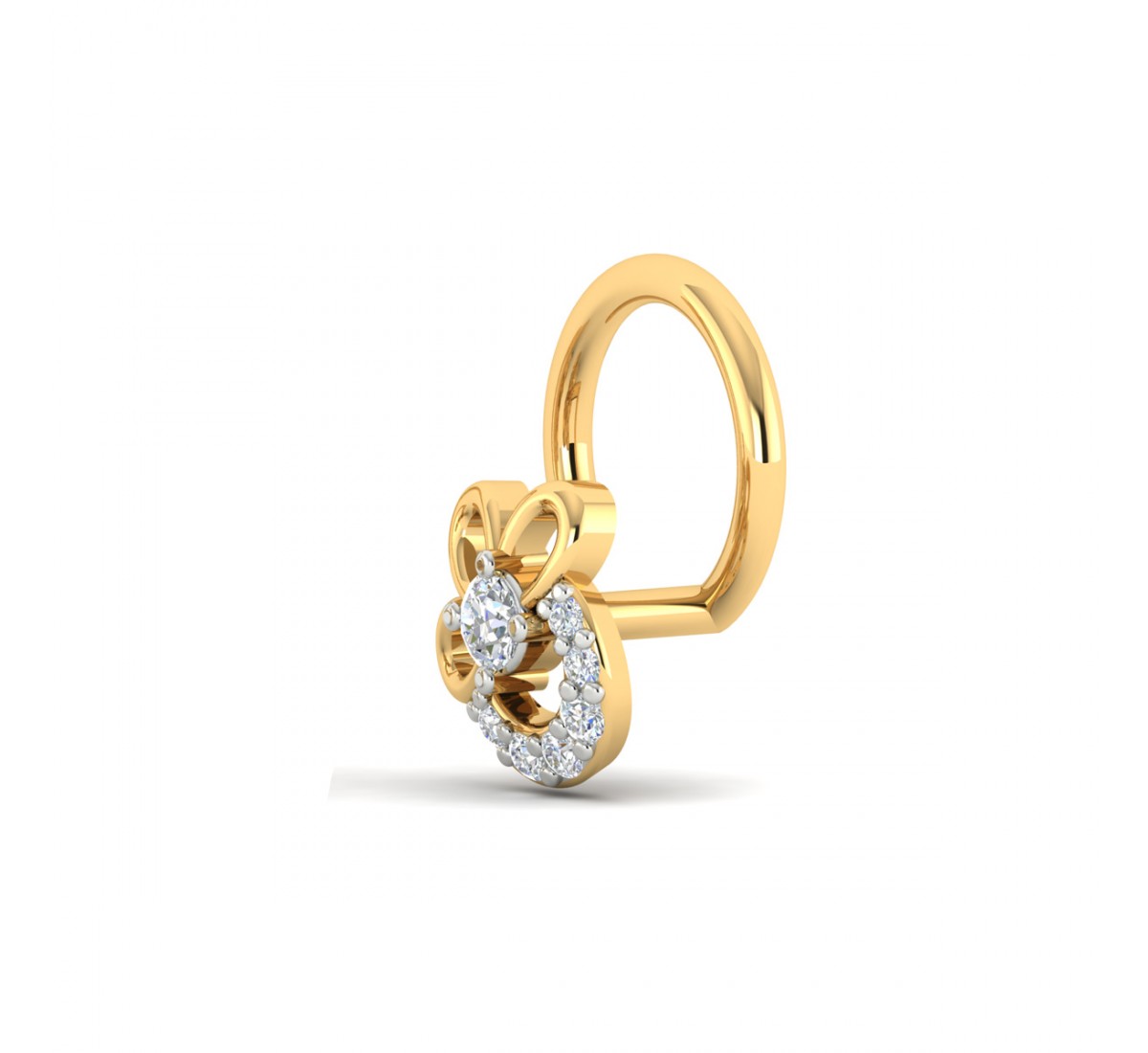 Bonjour Bijou Diamond Nose Pin