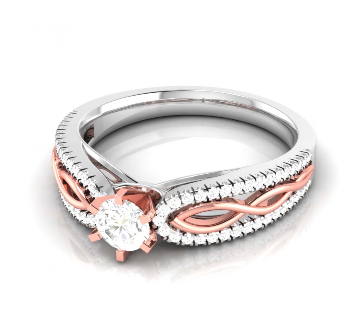 Geeti Floral Diamond Ring